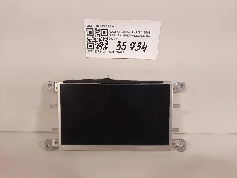 Display Multimediale 8T0 919 603 A Audi A4 8K5 Avant 2008