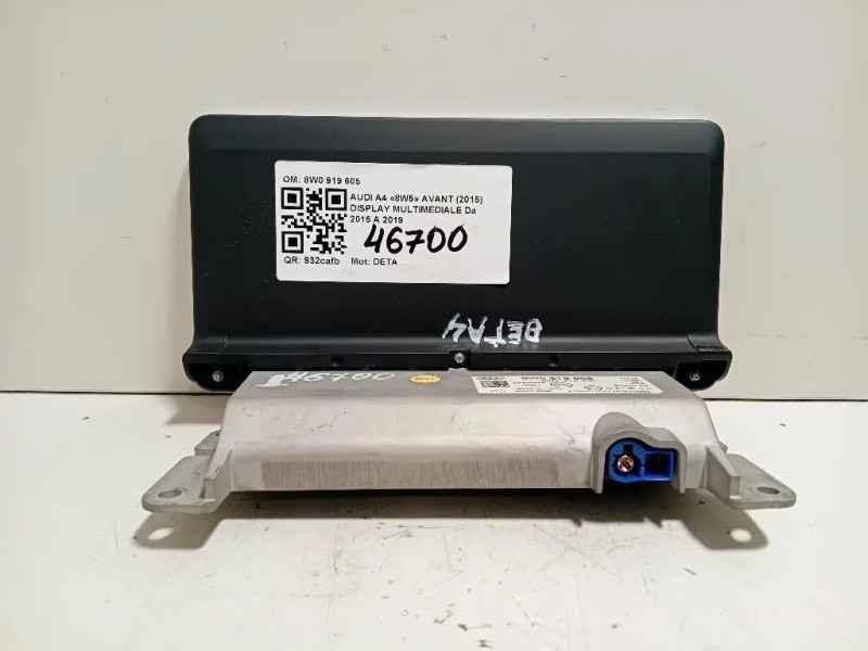 Display Multimediale 8W0 919 605 Audi A4 8W5 Avant 2015
