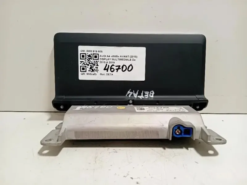 Display Multimediale 8W0 919 605 Audi A4 8W5 Avant 2015