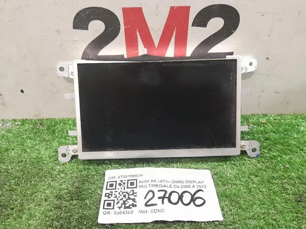 Display Multimediale 8T0919603A Audi A5 8T3 2008