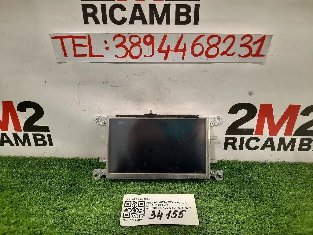 Display Multimediale 8T0 919 603E Audi A5 8TA Sportback 2012