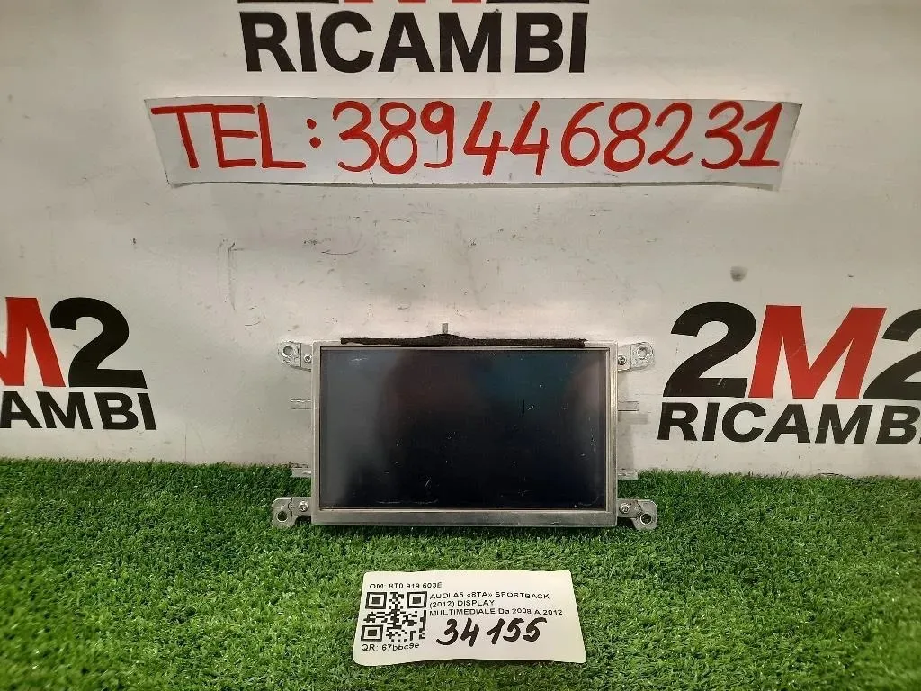 Display Multimediale 8T0 919 603E Audi A5 8TA Sportback 2012