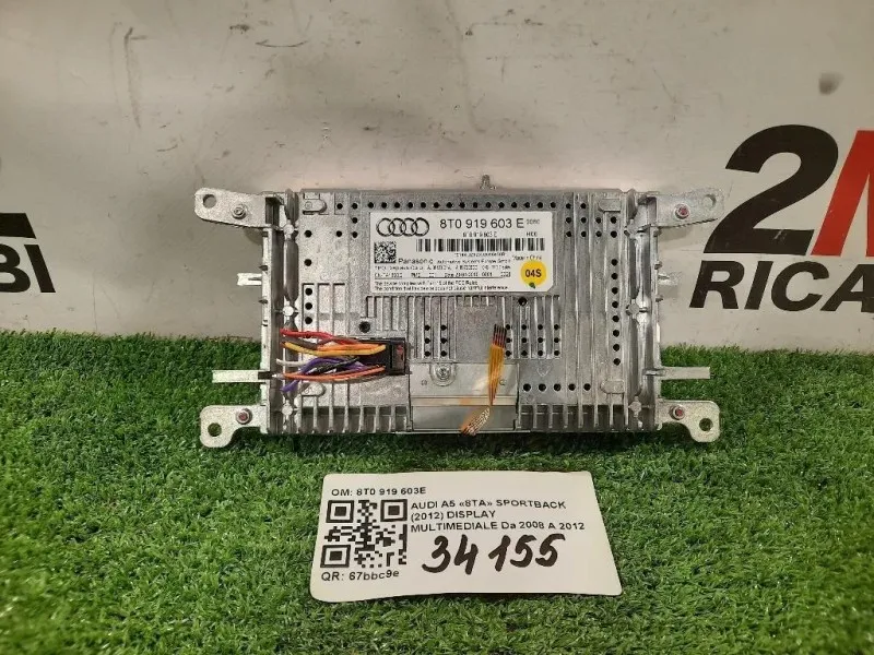 Display Multimediale 8T0 919 603E Audi A5 8TA Sportback 2012