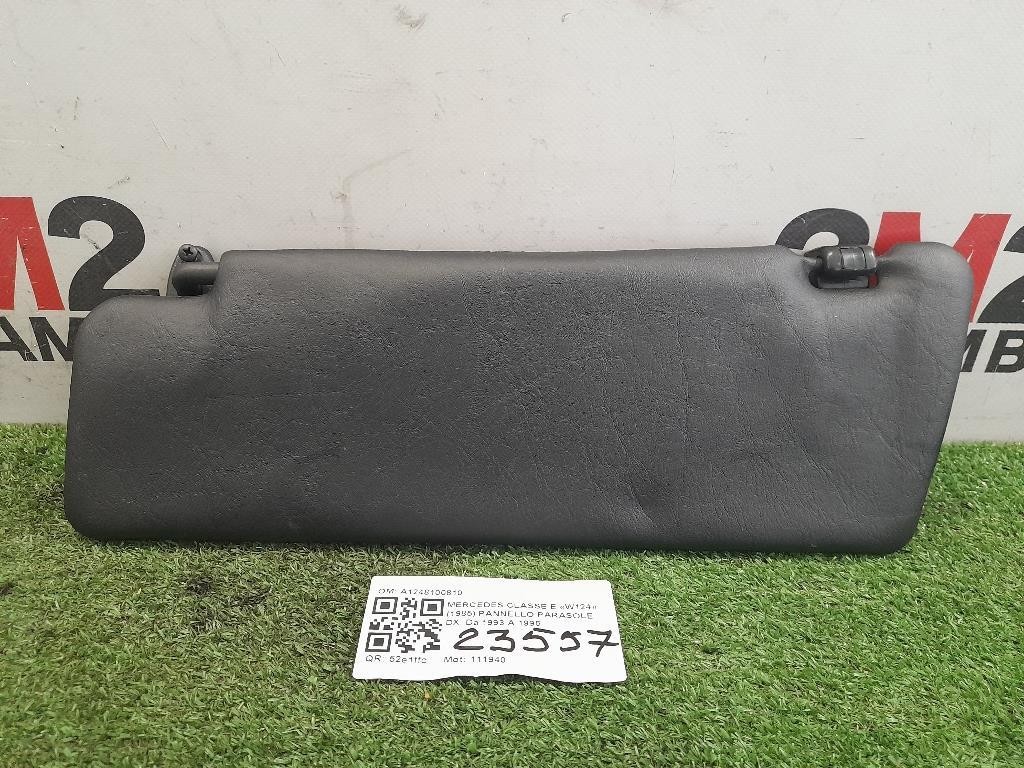 Pannello Parasole DX A1248100810 Mercedes Classe E W124 1985