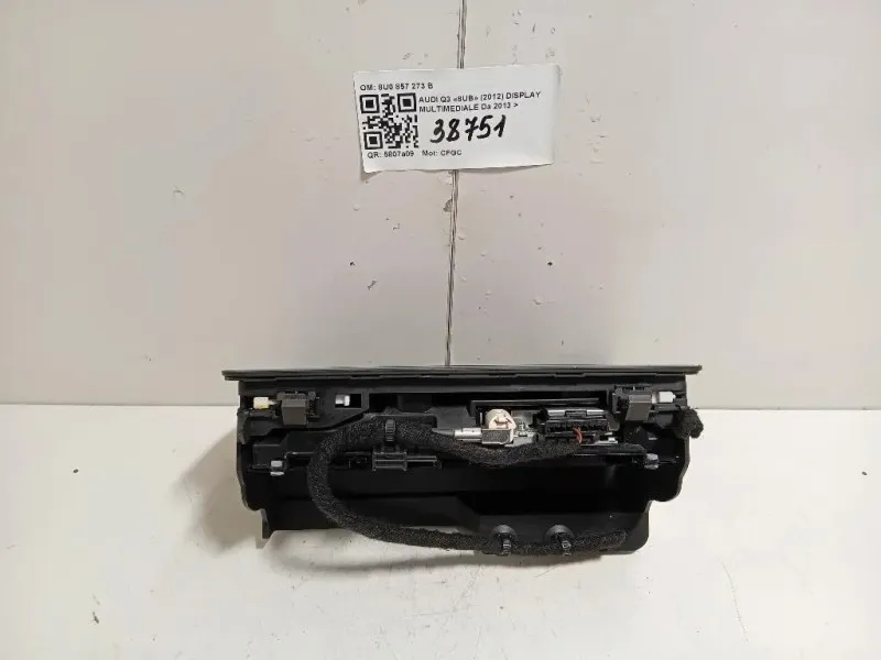 Display Multimediale 8U0 857 273 B Audi Q3 8UB 2012