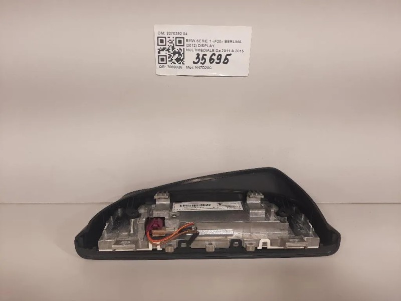 Display Multimediale 9270392 04 Bmw Serie 1 F20 Berlina 2012