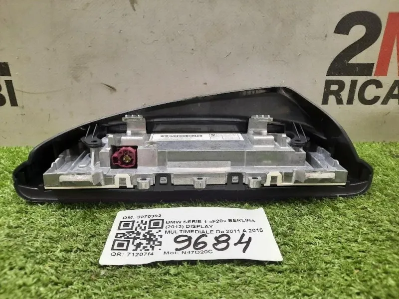 Display Multimediale 9270392 Bmw Serie 1 F20 Berlina 2012