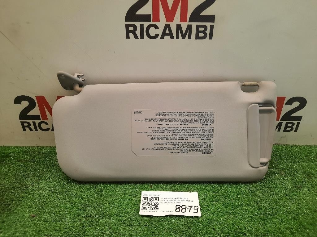 Pannello Parasole DX MR216240 Mitsubishi Pajero III 2000
