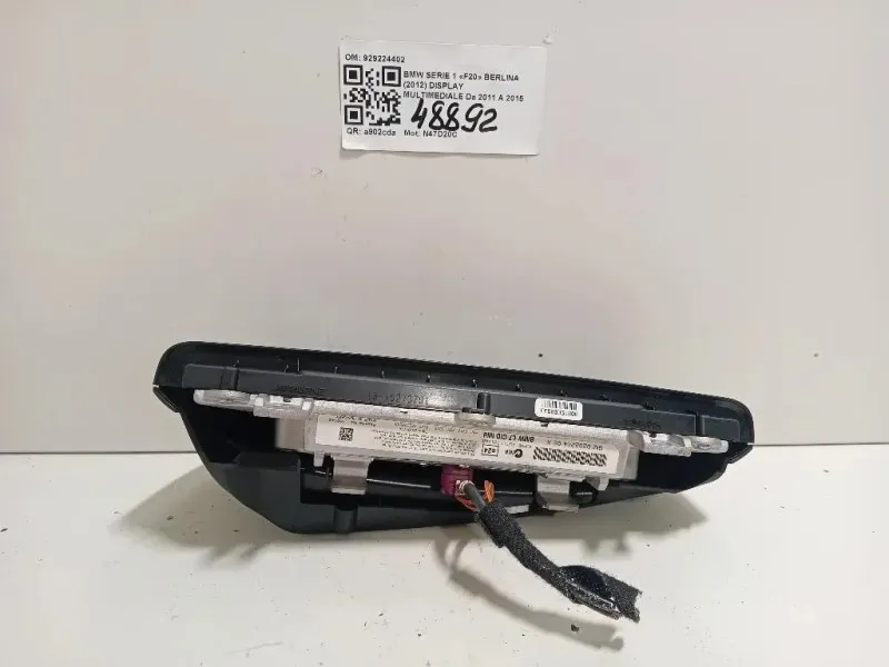 Display Multimediale 929224402 Bmw Serie 1 F20 Berlina 2012