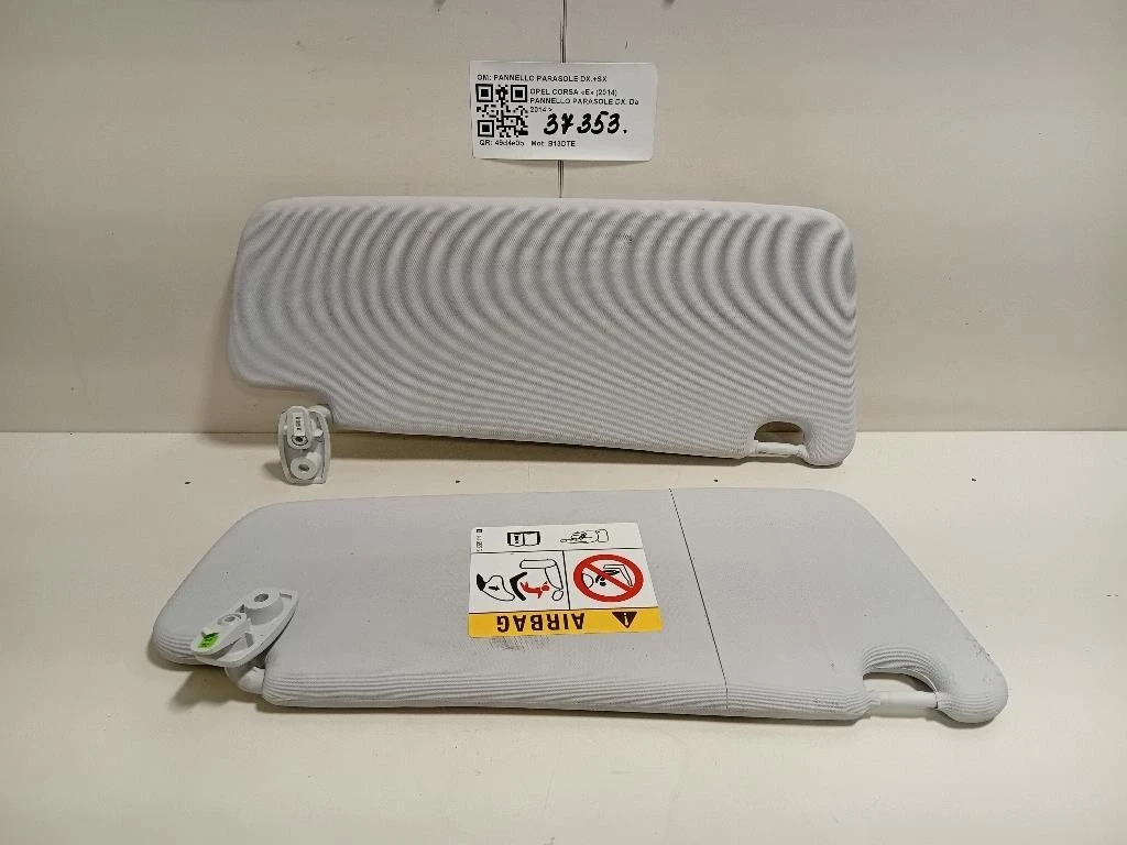 Pannello Parasole DX PANNELLO PARASOLE DX+SX Opel Corsa E 2014
