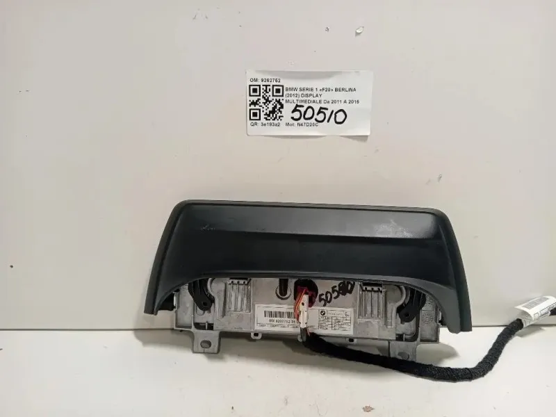 Display Multimediale 9262752 Bmw Serie 1 F20 Berlina 2012