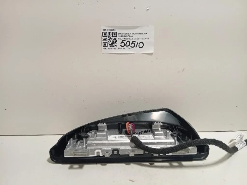 Display Multimediale 9262752 Bmw Serie 1 F20 Berlina 2012