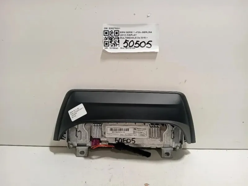 Display Multimediale 932212207 Bmw Serie 1 F20 Berlina 2012