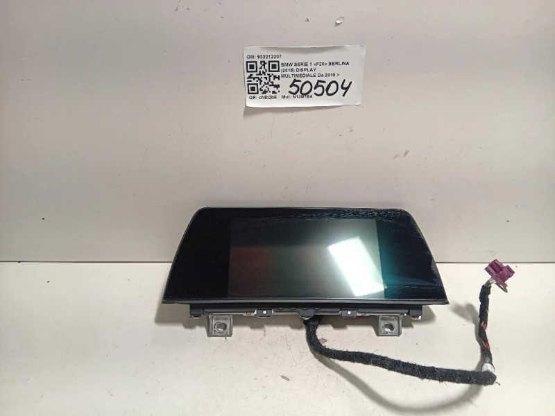 Display Multimediale 932212207 Bmw Serie 1 F20 Berlina 2015