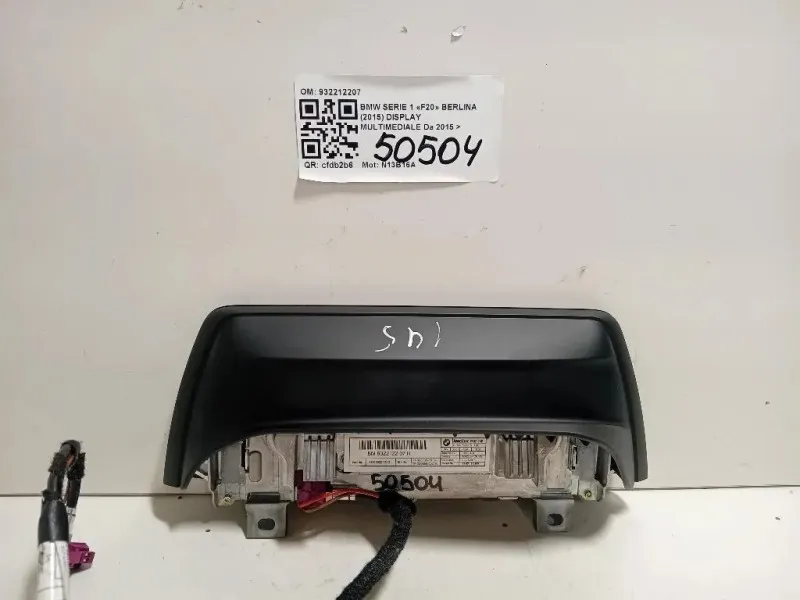 Display Multimediale 932212207 Bmw Serie 1 F20 Berlina 2015
