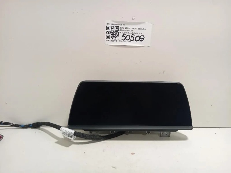 Display Multimediale 65506837128-03 Bmw Serie 1 F20 Berlina 2015