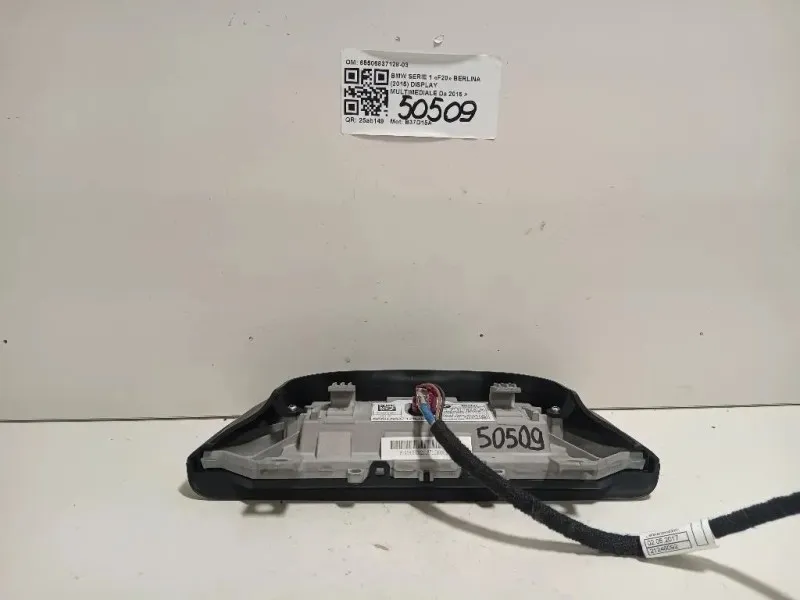 Display Multimediale 65506837128-03 Bmw Serie 1 F20 Berlina 2015