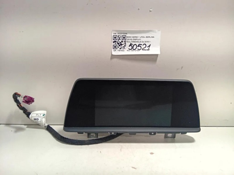 Display Multimediale 932212206 Bmw Serie 1 F20 Berlina 2015