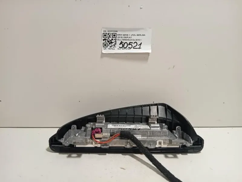 Display Multimediale 932212206 Bmw Serie 1 F20 Berlina 2015