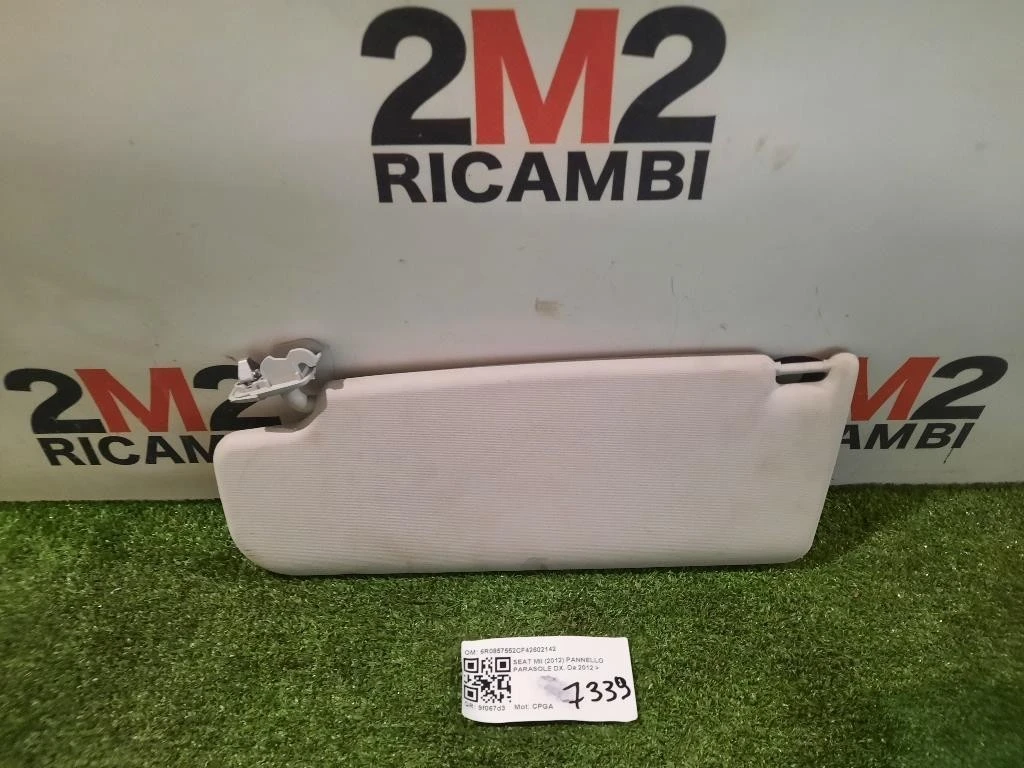 Pannello Parasole DX 6R0857552CF42602142 Seat MII 2012