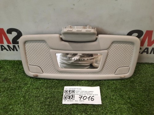 Pannello Parasole DX A4518100210C24A Smart Fortwo Cabrio 451 2007