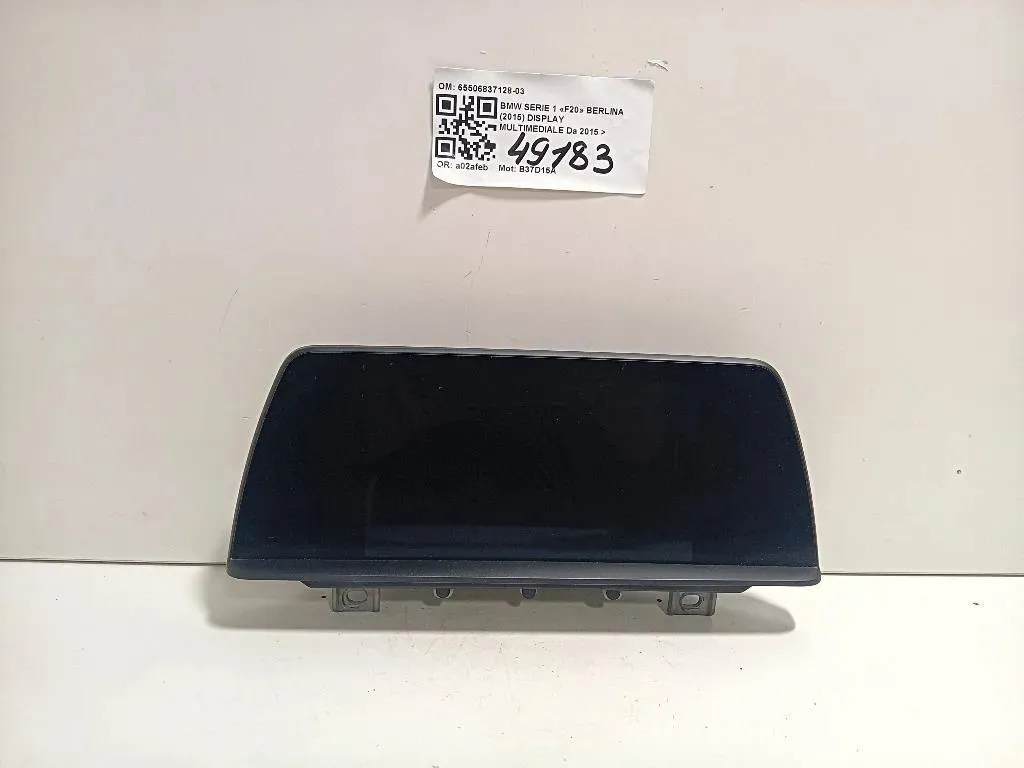 Display Multimediale 65506837128-03 Bmw Serie 1 F20 Berlina 2015