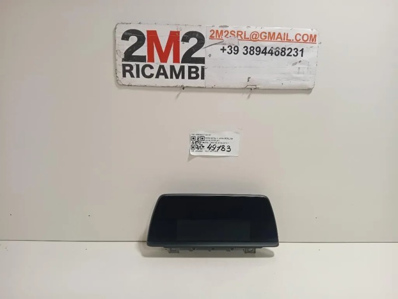 Display Multimediale 65506837128-03 Bmw Serie 1 F20 Berlina 2015