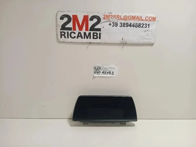Display Multimediale 65506837128-03 Bmw Serie 1 F20 Berlina 2015