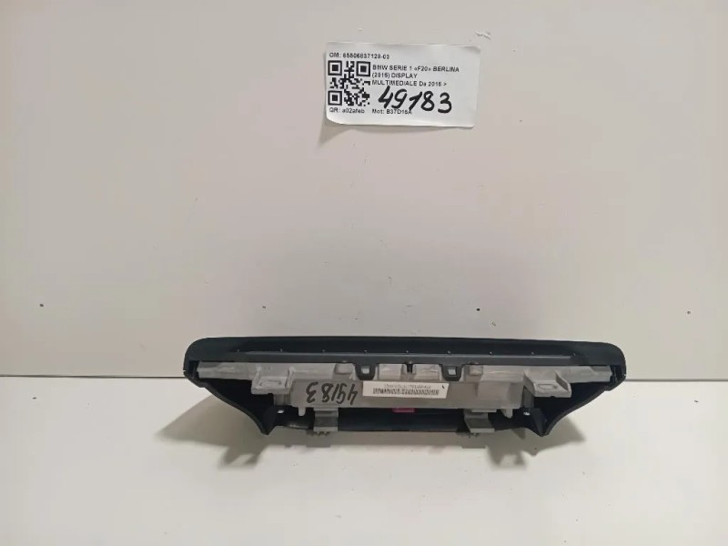 Display Multimediale 65506837128-03 Bmw Serie 1 F20 Berlina 2015