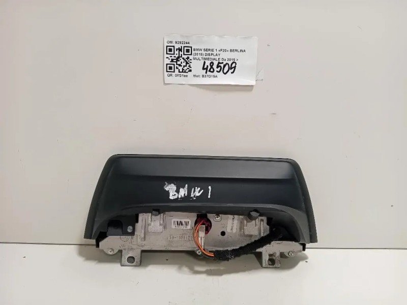 Display Multimediale 9292244 Bmw Serie 1 F20 Berlina 2015