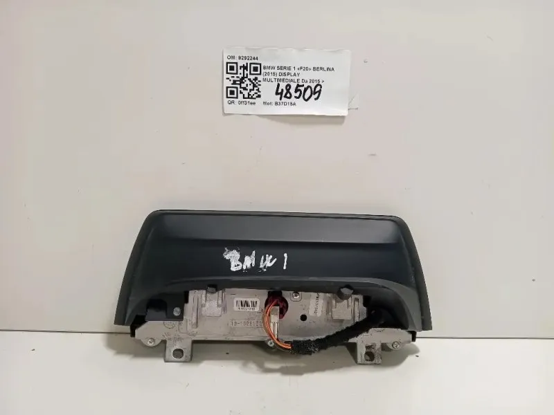 Display Multimediale 9292244 Bmw Serie 1 F20 Berlina 2015