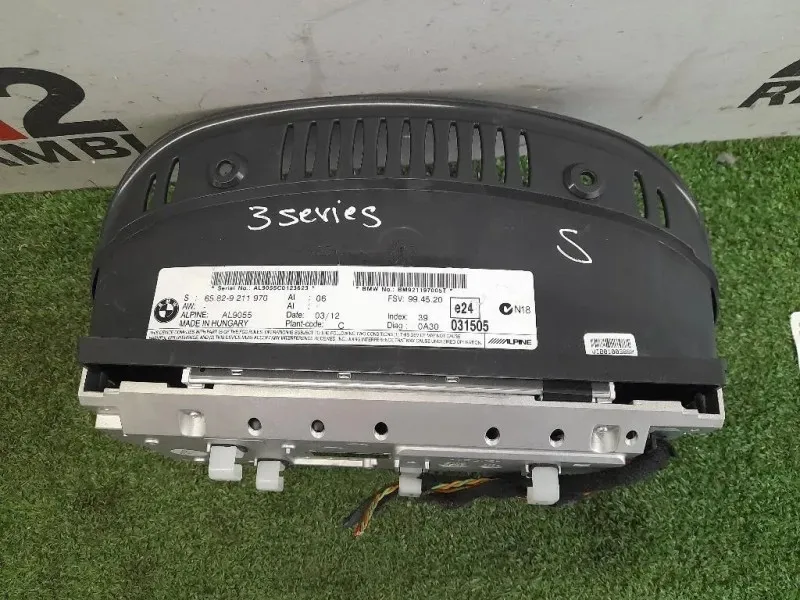 Display Multimediale 65829211970 Bmw Serie 3 E90 Berlina 2005