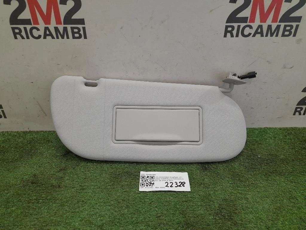 Pannello Parasole DX 7M3857552 Volkswagen Sharan III 2003
