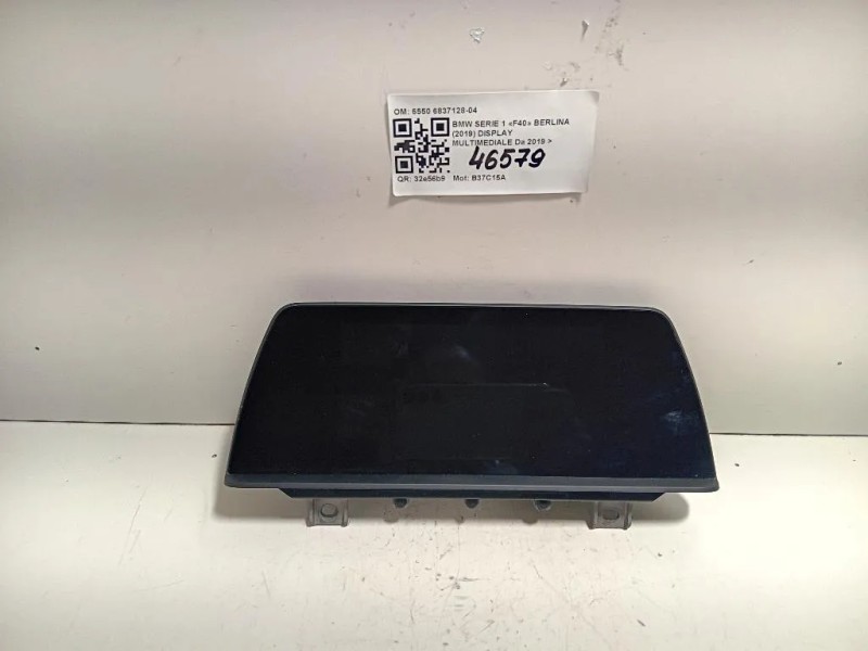Display Multimediale 6550 6837128-04 Bmw Serie 3 F30 Berlina 2015