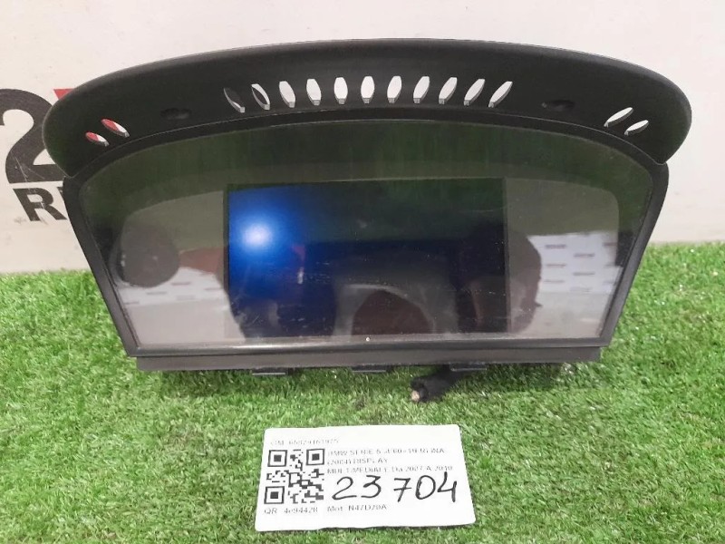 Display Multimediale 65829151975 Bmw Serie 5 E60 Berlina 2004