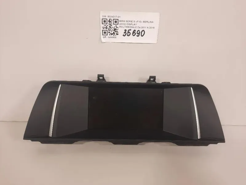 Display Multimediale 9324317-01 Bmw Serie 5 F10 Berlina 2010