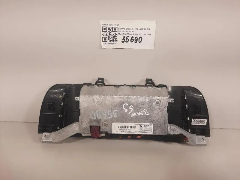 Display Multimediale 9324317-01 Bmw Serie 5 F10 Berlina 2010