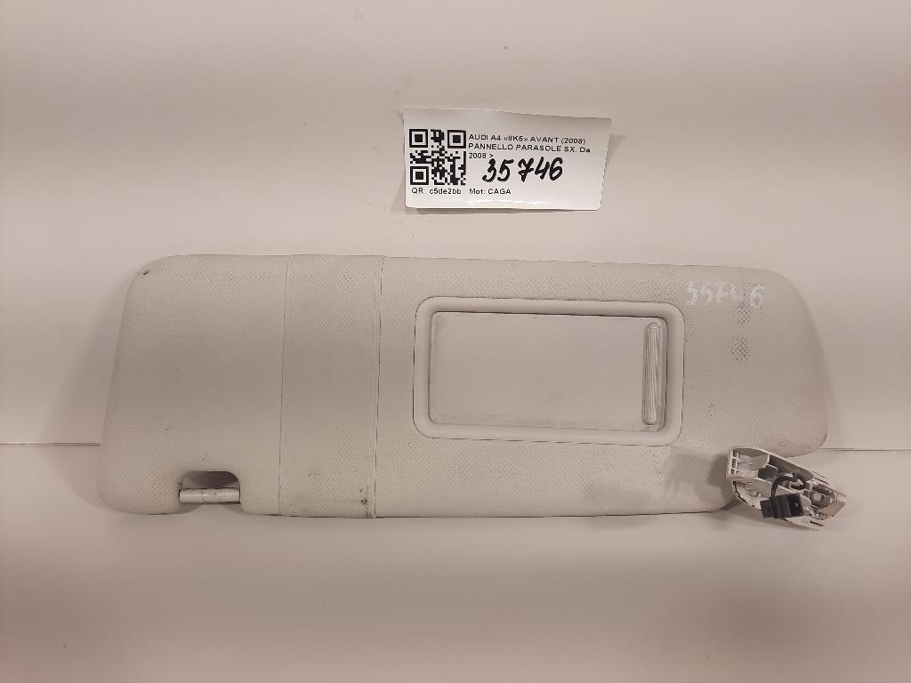 Pannello Parasole SX 8K0857551AH7C0 Audi A4 8K5 Avant 2008