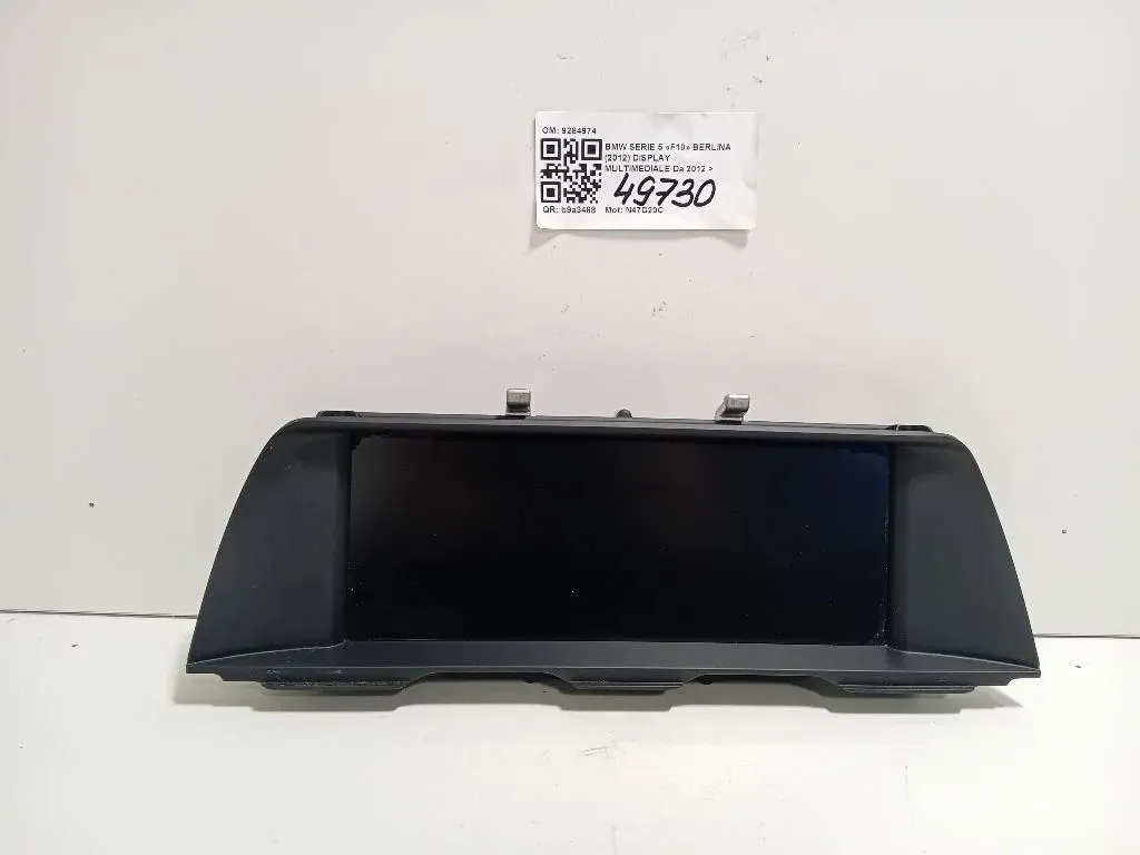 Display Multimediale 9284974 Bmw Serie 5 F10 Berlina 2012