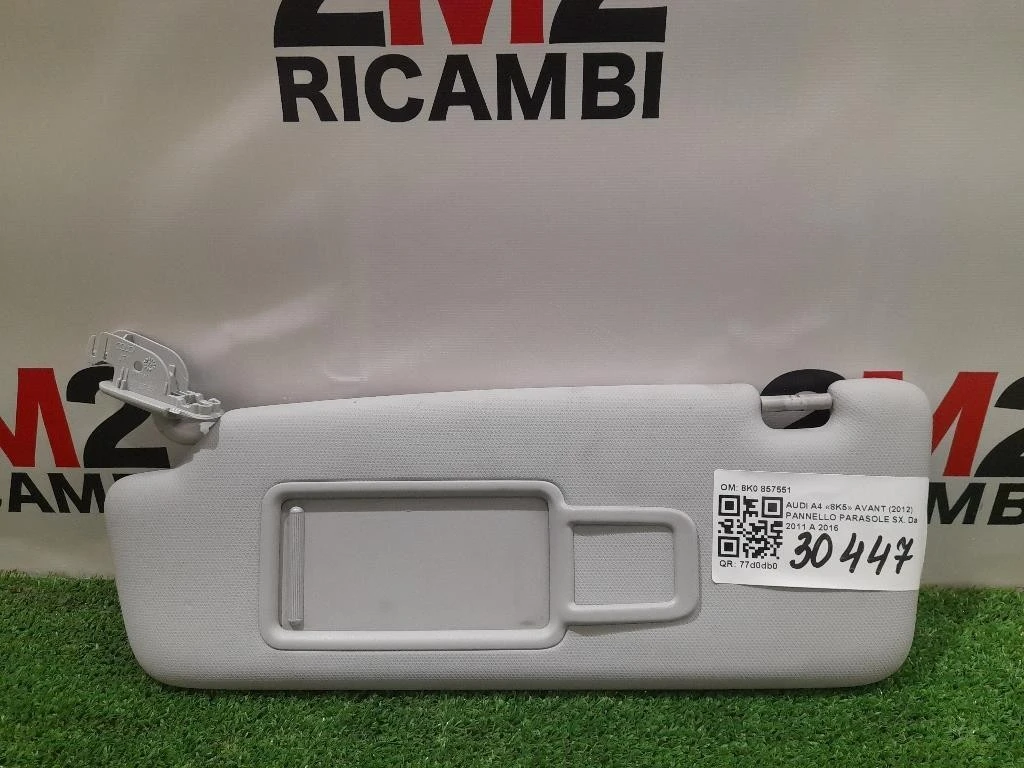 Pannello Parasole SX 8K0 857551 Audi A4 8K5 Avant 2012