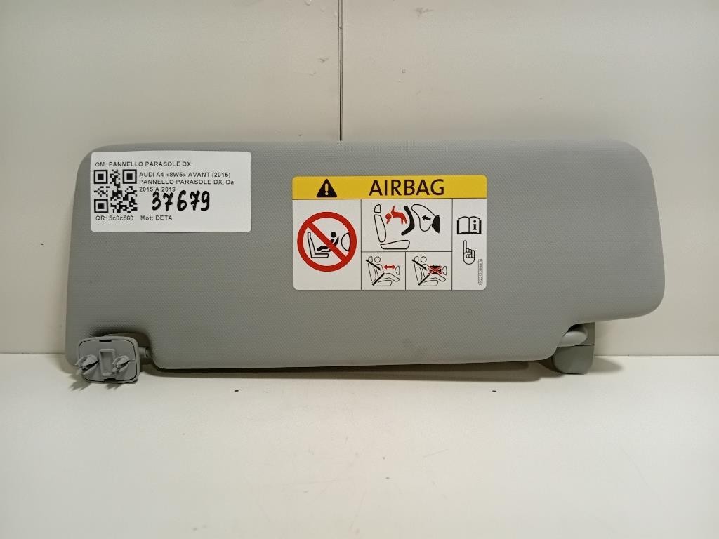 Pannello Parasole SX 8V5 857 552 R Audi A4 8W5 Avant 2015