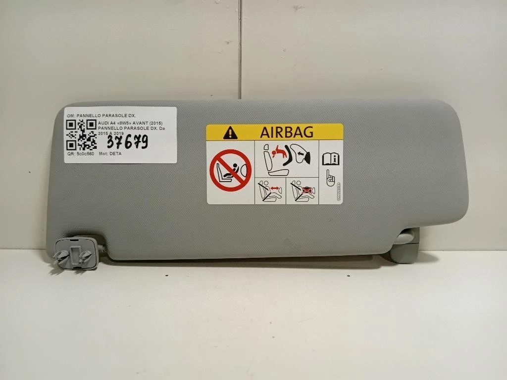 Pannello Parasole SX 8V5 857 552 R Audi A4 8W5 Avant 2015