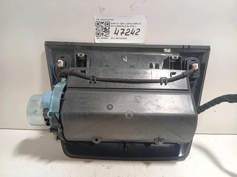 Display Multimediale A2C53167091 SCHERMO DISPLAY NAVIGATORE Bmw X3 E83 2004