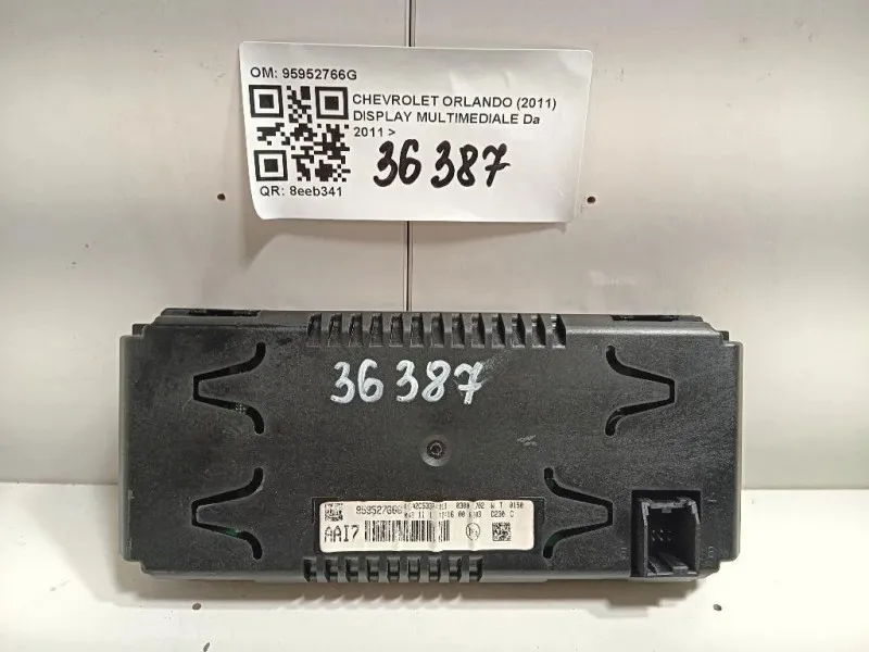 Display Multimediale 95952766G Chevrolet Orlando 2011