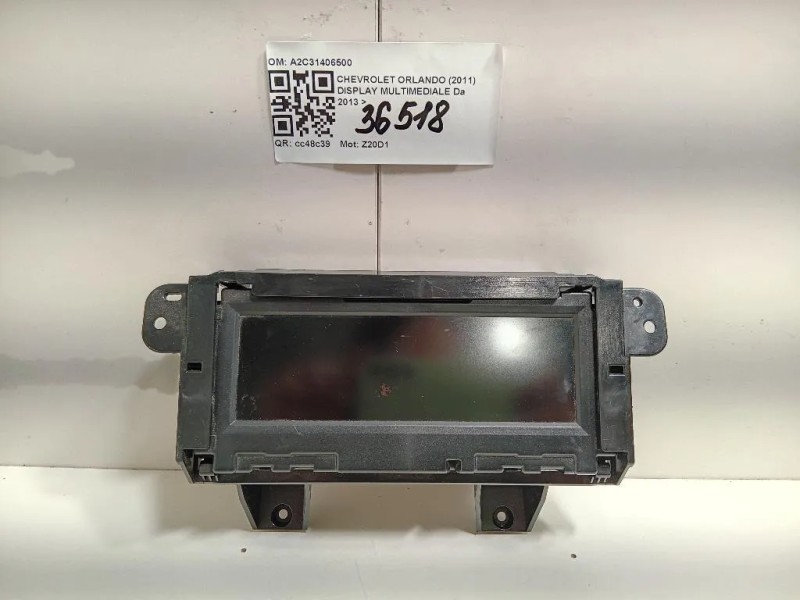 Display Multimediale A2C31406500 Chevrolet Orlando 2011