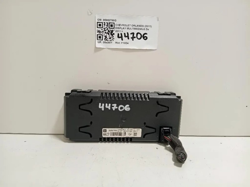 Display Multimediale 95952766G Chevrolet Orlando 2011