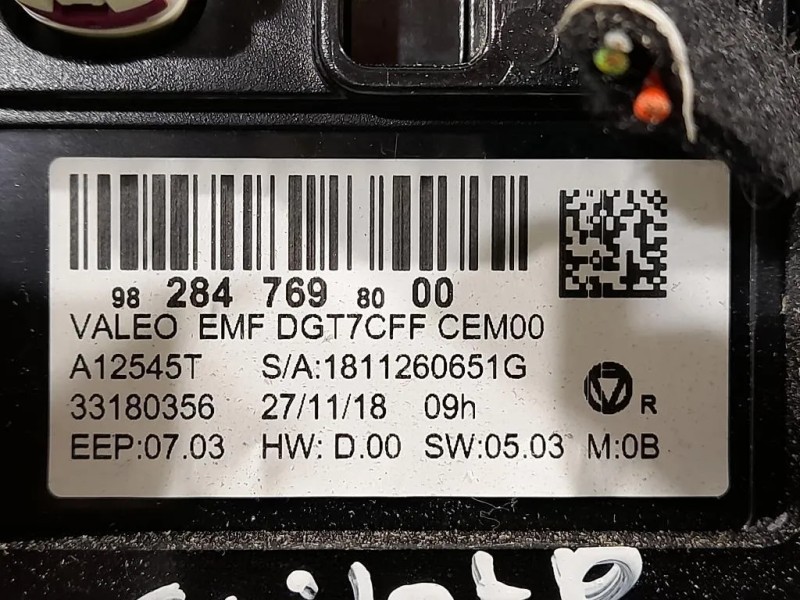 Display Multimediale 9828476980 Citroen C3 III 2016