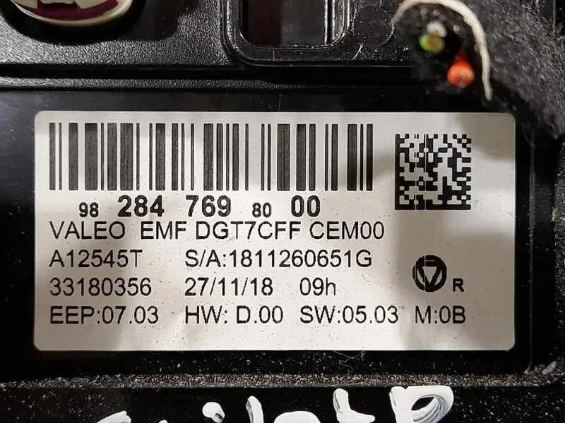 Display Multimediale 9828476980 Citroen C3 III 2016