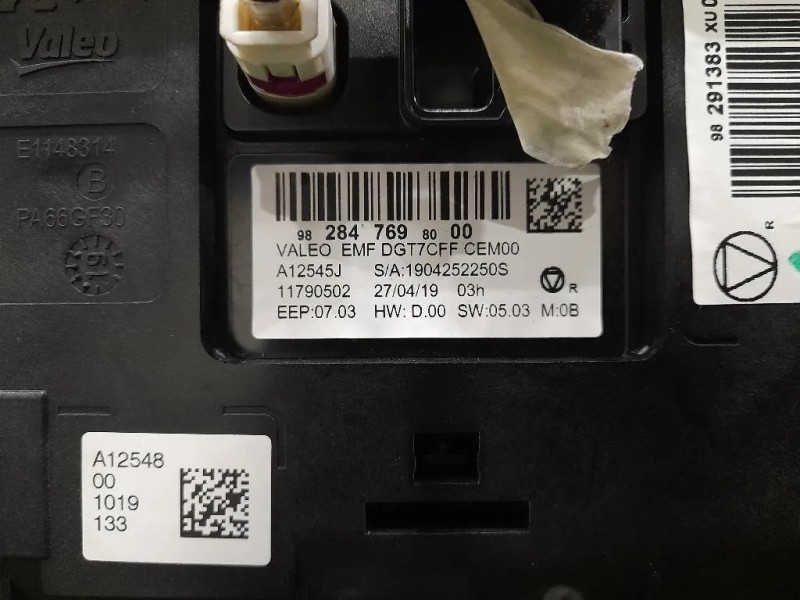 Display Multimediale 9828476980 Citroen C4 Grand Picasso II 2016