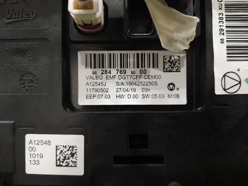 Display Multimediale 9828476980 Citroen C4 Grand Picasso II 2016